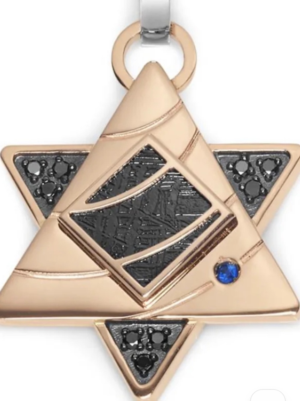 Baraka Meteorite Pendant ST316011RBDN-11
Rose Gold Star Pendant